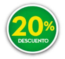 20% DE DCTO.