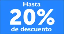 Hasta el 20% de descuento