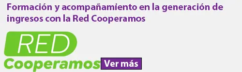 Formación y acompañamiento en la generación de ingresos con la Red Cooperamos