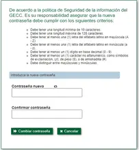 Actualización de contraseña 6