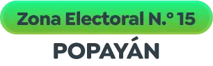 ZONA ELECTORAL No. 15 POPAYÁN