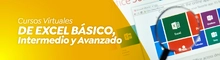 Cursos Virtuales de Excel Básico, Intermedio y Avanzado