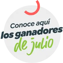 Conoce aquí a los ganadores de julio