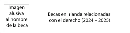 Becas en Irlanda relacionadas con el derecho (2024 – 2025)