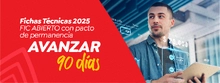 Fichas técnicas 2025 FIC Abierto con pacto de permanencia AVANZAR 90 días