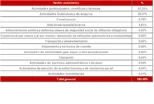 Por sector económico 