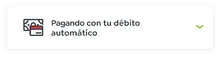 Pagando con tu d&eacute;bito  autom&aacute;tico