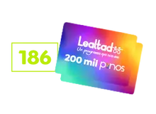 186 bonos 200 mil Pinos c/u del Programa Lealtad 