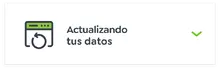 Actualizando tus datos
