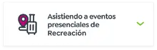 Asistiendo a eventos  presenciales y virtuales  de Recreaci&oacute;n y Turismo 