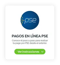 PAGOS EN L&Iacute;NEA PSE