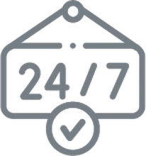 Disponible las 24 horas del d&iacute;a, los 7 d&iacute;as de la semana