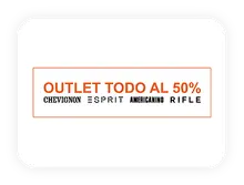 Logo Outlet todo al 50