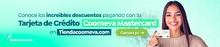 Conoce los incre&iacute;bles descuentos pagando con tu Tarjeta de Cr&eacute;dito Coomeva Mastercard en Tienda Coomeva.