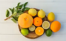 Frutas c&iacute;tricas (naranja, lim&oacute;n, mandarina)