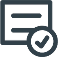 Materiales de estudio y certificado al finalizar