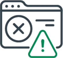 Consola gesti&oacute;n de casos (pantalla azul)