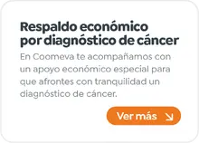 Respaldo económico  por diagnóstico de cáncer