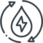 Ahorra agua y energía. Cierra la llave y apaga las luces.