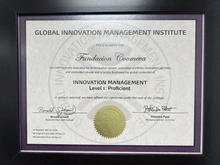 Global Innovation Management Institute - Innovation Management Leve 1