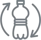 A la reutilizaci&oacute;n de la materia prima