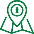 &iquest;D&oacute;nde est&aacute; la MEGA botella verde?