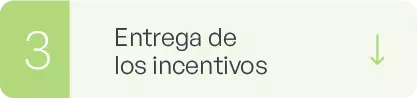 Entrega de los incentivos