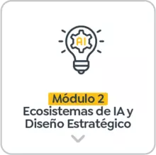 M&oacute;dulo 2: Ecosistemas de IA y Dise&ntilde;o Estrat&eacute;gico