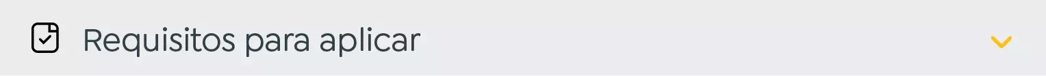 Requisitos para aplicar