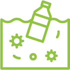 No se reciclan f&aacute;cilmente y terminan en r&iacute;os, mares y suelos.